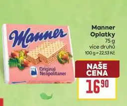 Billa Manner Oplatky nabídka