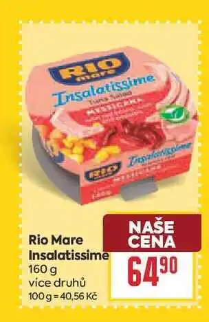 Billa Rio Mare Insalatissime nabídka