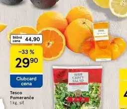 Tesco Tesco Pomeranče, 1 kg. síť nabídka