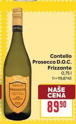 Billa Contello Prosecco D.O.C. Frizzante nabídka