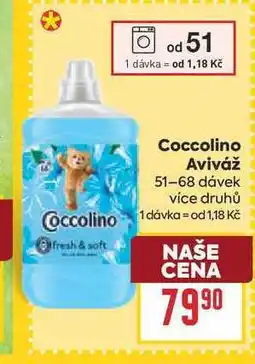 Billa Coccolino Aviváž 51-68 dávek více druhů nabídka