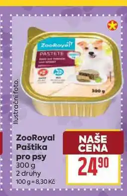 Billa ZooRoyal Paštika pro psy nabídka