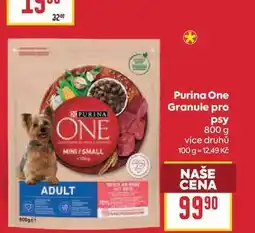 Billa Purina One granule pro psy nabídka