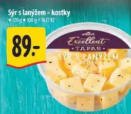 Albert Sýr s lanýžem - kostky nabídka