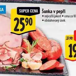 Albert Šunka v pepři nabídka