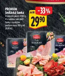 Albert PREMIUM Sedlácká šunka nabídka