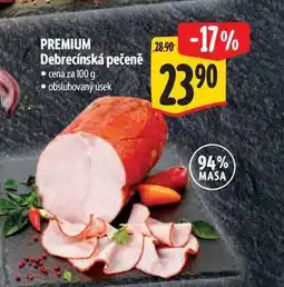 Albert PREMIUM Debrecínská pečeně nabídka