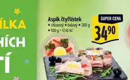 Albert Aspik čtyřlístek chlazený balený nabídka