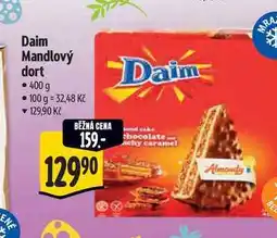 Albert Daim Mandlový dort nabídka
