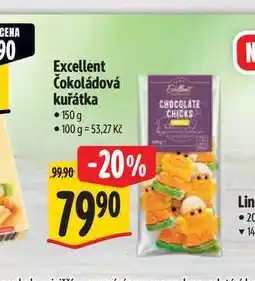 Albert Excellent Čokoládová kuřátka nabídka