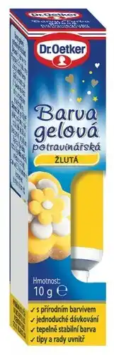 Tesco Dr. Oetker Potravinářská barva gelová 10 g, vybrané druhy nabídka