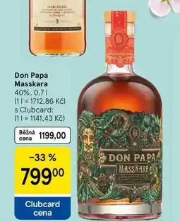 Tesco Don Papa Masskara 40% nabídka