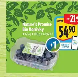 Albert Nature's Promise Bio Borůvky nabídka