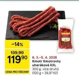 Tesco Kmotr Kmotrovky uherákové XXL, 300 g, více druhů nabídka