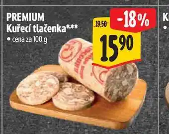 Albert PREMIUM Kuřecí tlačenka nabídka