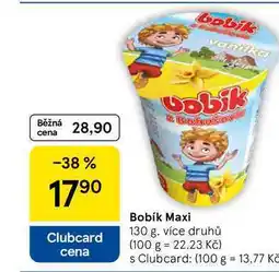 Tesco Bobík Maxi, 130 g, více druhů nabídka