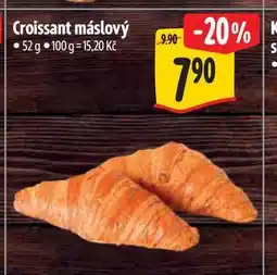 Albert Croissant máslový nabídka