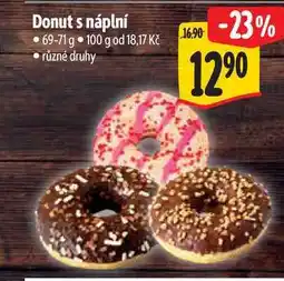 Albert Donut s náplní nabídka