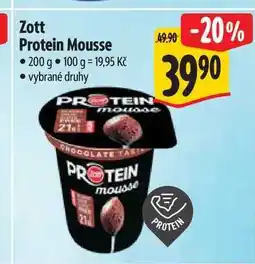 Albert Zott Protein Mousse nabídka