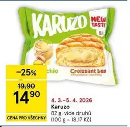 Tesco Karuzo, 82 g, více druhů nabídka