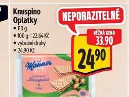 Albert Knuspino Oplatky nabídka