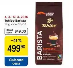 Tesco Tchibo Barista, 1 kg. více druhů nabídka