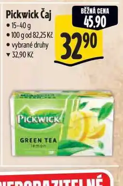 Albert Pickwick Čaj nabídka