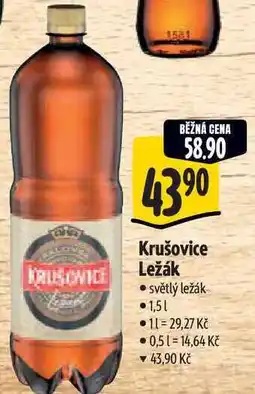 Albert Krušovice Ležák nabídka