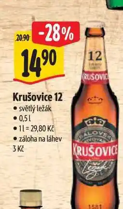 Albert Krušovice 12 nabídka