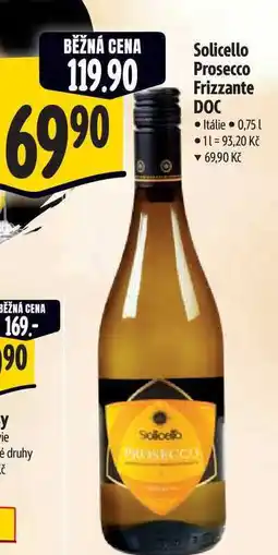 Albert Solicello Prosecco Frizzante DOC nabídka