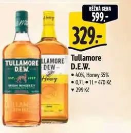 Albert Tullamore D.E.W. 40%, Honey 35% 0,71 nabídka