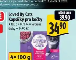 Albert Loved By Cats Kapsičky pro kočky nabídka