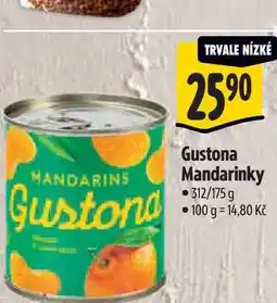 Albert Gustona Mandarinky 312/175 g nabídka