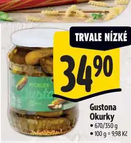 Albert Gustona Okurky • 670/350 g nabídka