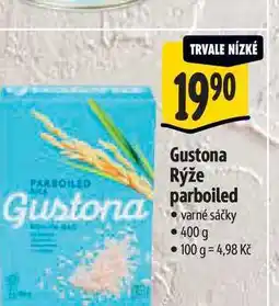 Albert Gustona Rýže parboiled varné sáčky nabídka
