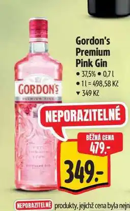 Albert Gordon's Premium Pink Gin 37,5% 0,71 nabídka