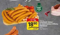 Flop VÍDEŇSKÉ PÁRKY VE SKOPOVÉM STŘÍVKU PRÉMIUM nabídka