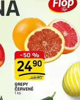 Flop GREPY ČERVENÉ 1 ks nabídka