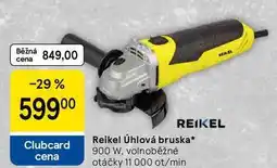 Tesco Reikel Úhlová bruska, 900 W. volnoběžné otáčky 11 000 ot/min nabídka