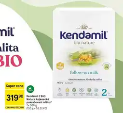 Tesco Kendamil 2 BIO Nature Kojenecké pokračovací mléko, 2× nabídka