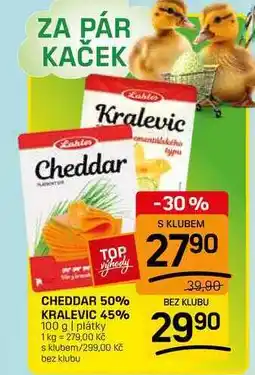 Flop CHEDDAR 50% KRALEVIC 45% nabídka
