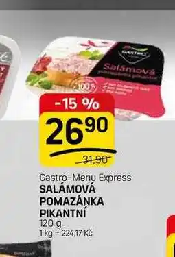 Flop SALÁMOVÁ POMAZÁNKA PIKANTNÍ nabídka