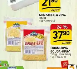 Flop EIDAM 30% GOUDA 48% 150 g | strouhaný nabídka