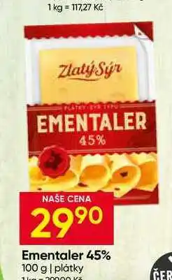 Hruška Zlatý Sýr Ementaler 45% nabídka