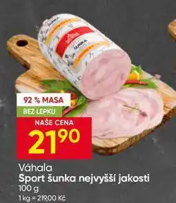 Hruška Sport šunka nejvyšší jakosti nabídka