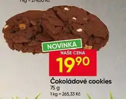 Hruška Čokoládové cookies nabídka