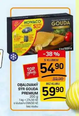 Flop OBALOVANÝ SÝR GOUDA PREMIUM nabídka