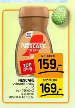 Flop NESCAFÉ vybrané druhy nabídka