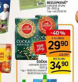 Flop ČOČKA vybrané druhy nabídka