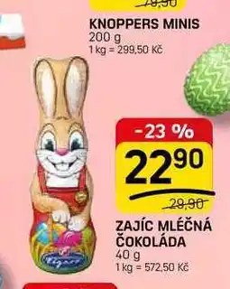 Flop ZAJÍC MLÉČNÁ ČOKOLÁDA nabídka